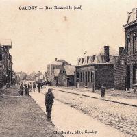 Caudry 59 la rue bonneville cpa