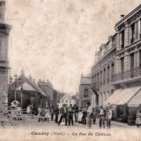 Caudry 59 la rue du chateau cpa