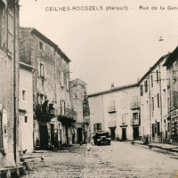 La rue de la Gendarmerie, cpa
