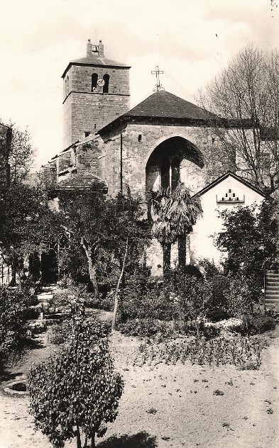 Ceilhes-et-Rocozels (Hérault) L'église Saint Jean Baptiste CPA 