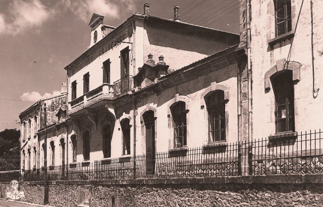 La mairie et les écoles, cpa 