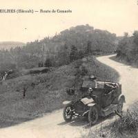 La route de Camarès, cpa