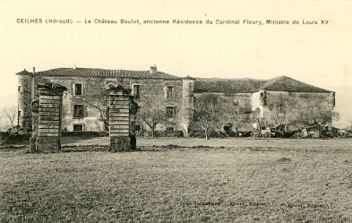 Ceilhes-et-Rocozels (Hérault) Le château de Bouloc CPA 