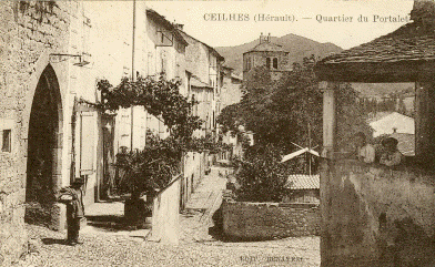 Le quartier du Portalet, cpa 
