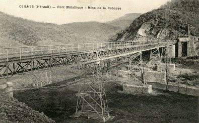 Les mines de la Rabasse, cpa 