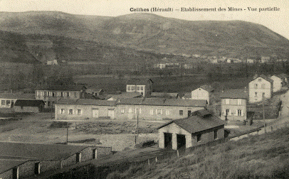 Les mines de la Rabasse, cpa