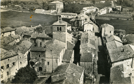 Ceilhes-et-Rocozels (Hérault) Vue aérienne CPA