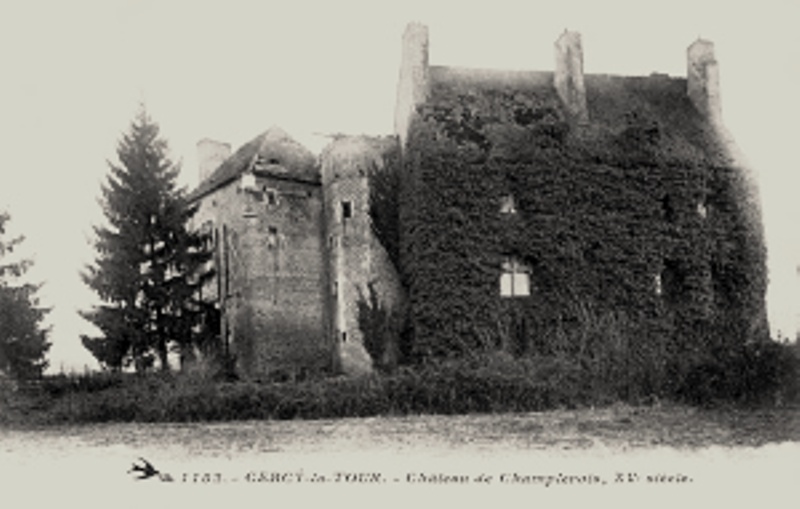 Cercy-la-Tour (Nièvre) Champlevois, la maison forte CPA