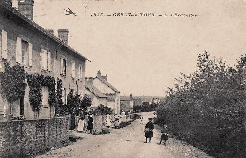 Cercy-la-Tour (Nièvre) Les Brunettes CPA