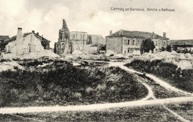 Cernay-en-Dormois (51) 1914-1918 CPA