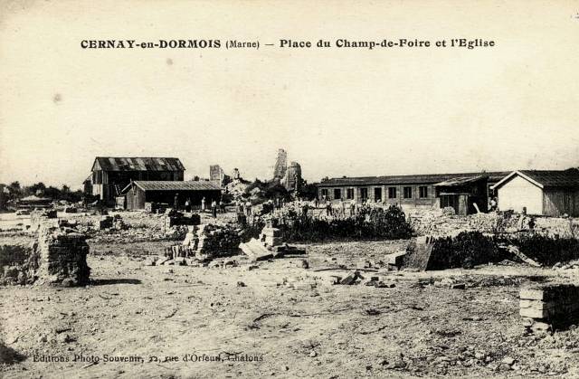 Cernay-en-Dormois (51) 1914-1918 CPA