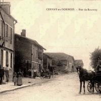 Cernay-en-Dormois (51) La rue de Rouvroy CPA