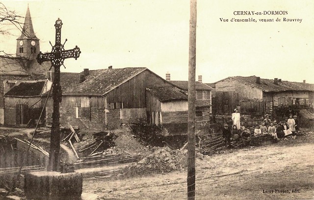 Cernay-en-Dormois (51) Le calvaire CPA