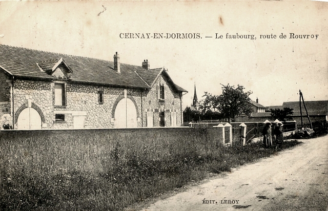 Cernay-en-Dormois (51) Le Faubourg CPA