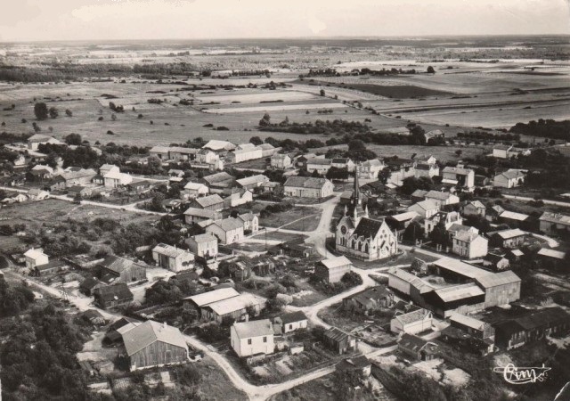 Cernay-en-Dormois (51) Vue générale CPA