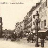 Chalon-sur-Saône (71) Avenue de la Gare CPA