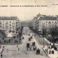 Chalon-sur-Saône (71) Boulevard de la République CPA