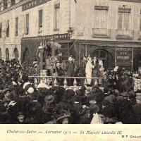 Chalon-sur-Saône (71) Carnaval 1912 CPA