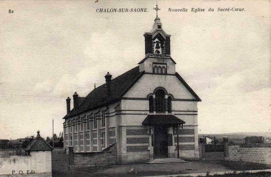 Chalon-sur-Saône (71) Eglise du Sacré-Coeur CPA