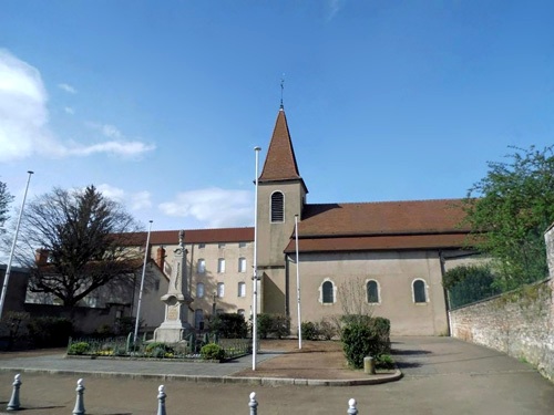 Chalon-sur-Saône (71) Eglise Saint-Jean-des-Vignes