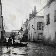 Chalon-sur-Saône (71) Inondations 1910 CPA