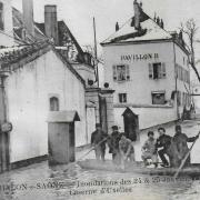 Chalon-sur-Saône (71) Inondations 1910 CPA