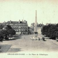 Chalon-sur-Saône (71) Obélisque CPA