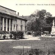 Chalon-sur-Saône (71) Palais de Justice CPA