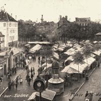 Chalon-sur-Saône (71) Place de Beaune CPA