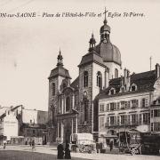 Chalon-sur-Saône (71) Place de l'Hôtel de Ville CPA