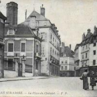 Chalon-sur-Saône (71) Place du Châtelet CPA