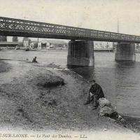 Chalon-sur-Saône (71) Pont des Dombes CPA