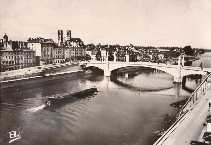 Chalon-sur-Saône (71) Pont Saint-Laurent CPA