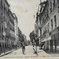Chalon-sur-Saône (71) Rue de l'Obélisque CPA