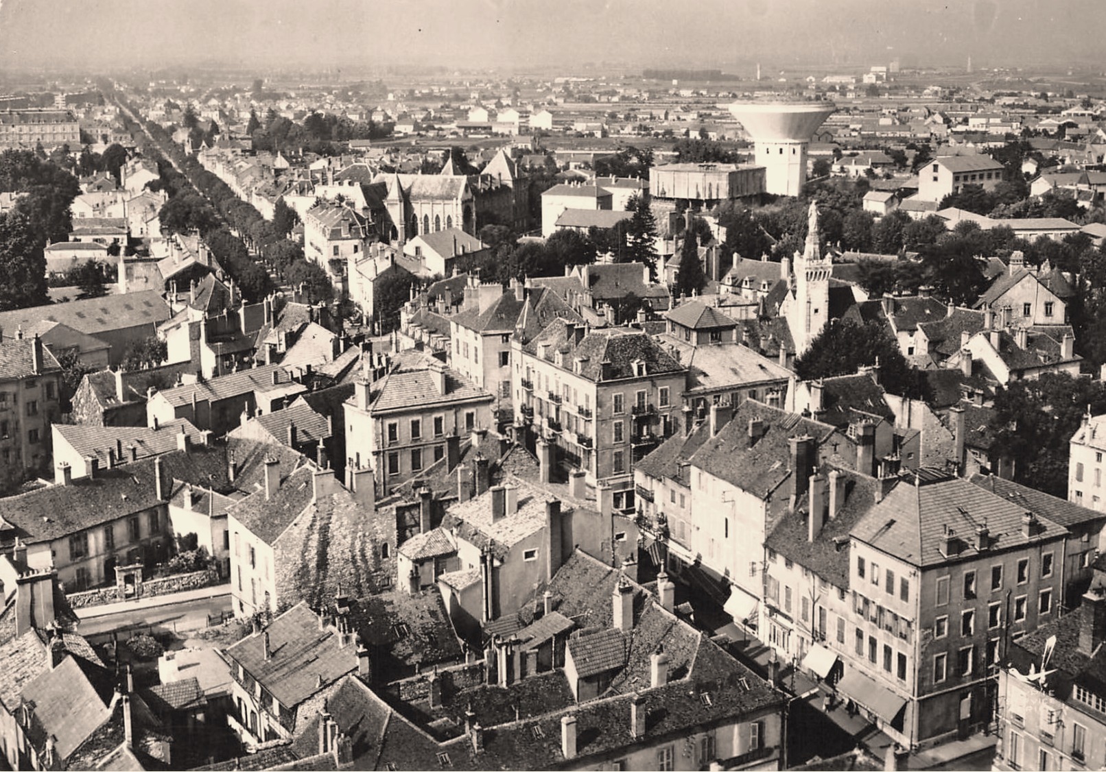 Chalon-sur-Saône (71) Vue aérienne CPA