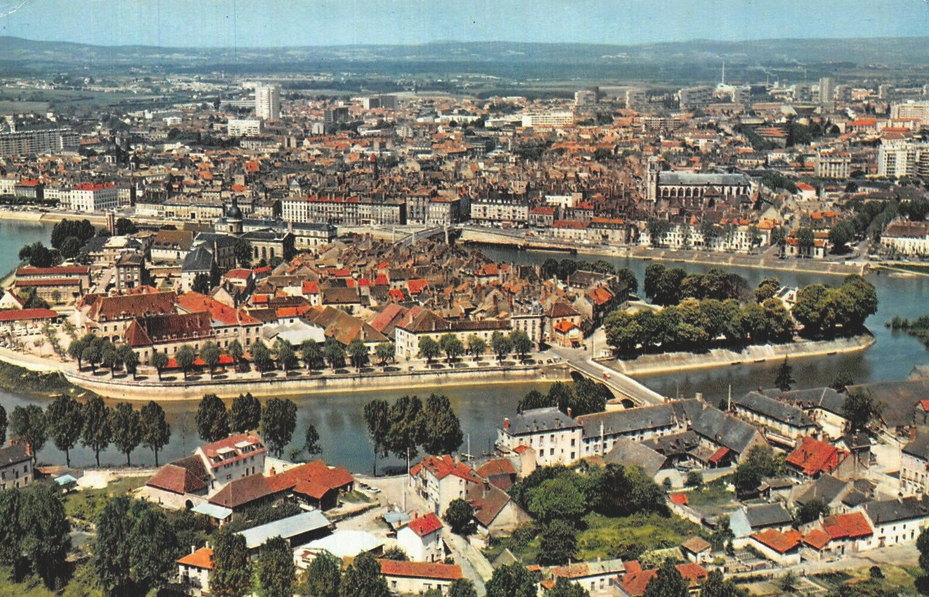 Chalon-sur-Saône (71) Vue aérienne