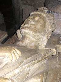 Gisant de Charles Martel, abbaye de Saint-Denis