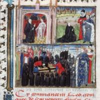 Charles II dit le Chauve, arrivée de ses ossements à Paris