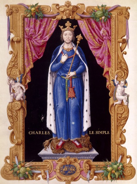 Charles III dit le Simple, gravure vers 1550
