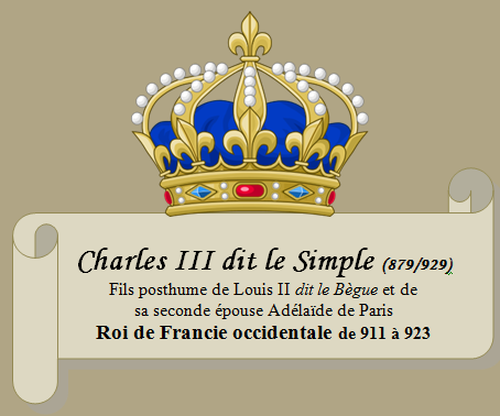 Charles III dit le Simple