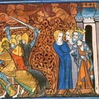 Charles III, enluminure représentant son emprisonnement