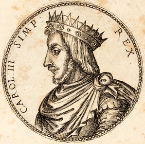 Charles III, estampe du XVIe