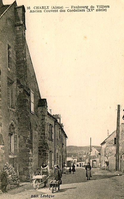 Charly-sur-Marne (Aisne) CPA Ancien couvent des Cordeliers