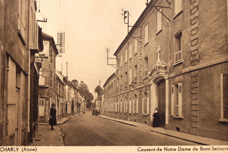 Charly-sur-Marne (Aisne) CPA Couvent Notre-dame de Bonsecours