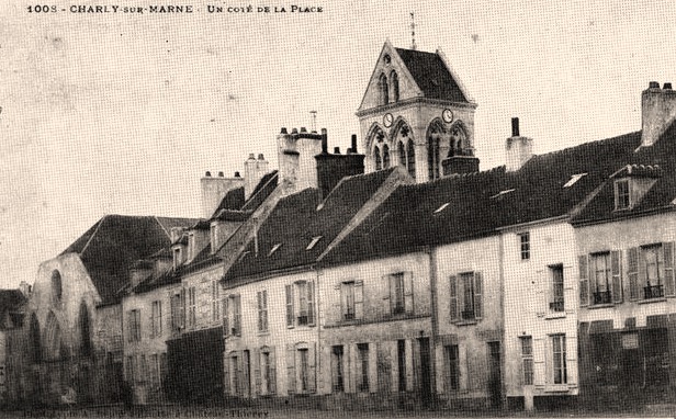 Charly-sur-Marne (Aisne) CPA Place