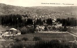 Charly-sur-Marne (Aisne) CPA Vue générale