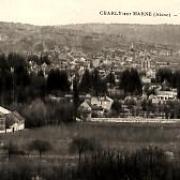 Charly-sur-Marne (Aisne) CPA Vue générale