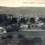 Charly-sur-Marne (Aisne) CPA Vue panoramique