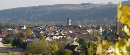 Charly-sur-Marne (Aisne) Vue panoramique