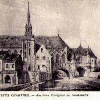 L'ancienne collégiale Saint-André CPA